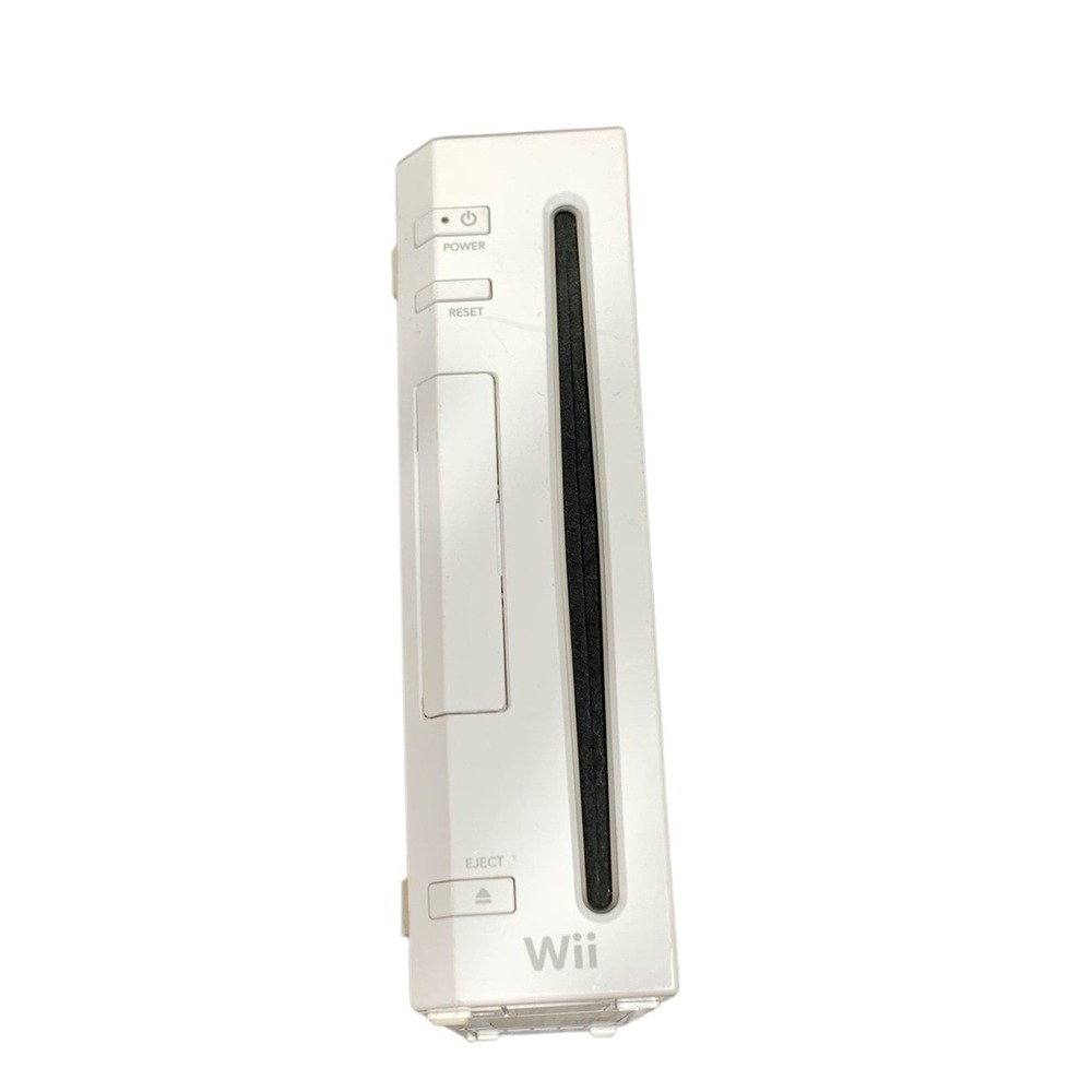 Nintendo Wii Console White RVL-001 GameCube Compatible For Parts Repair Only